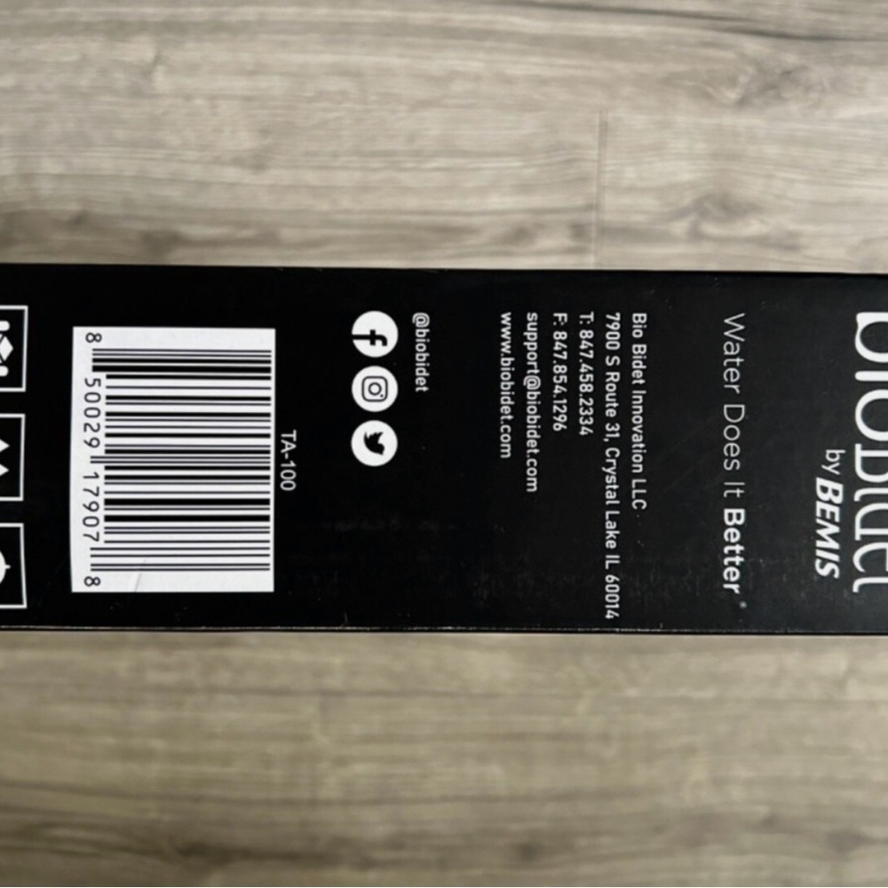 Target BioBidet Attachment - Black and White - Picture 5 of 5